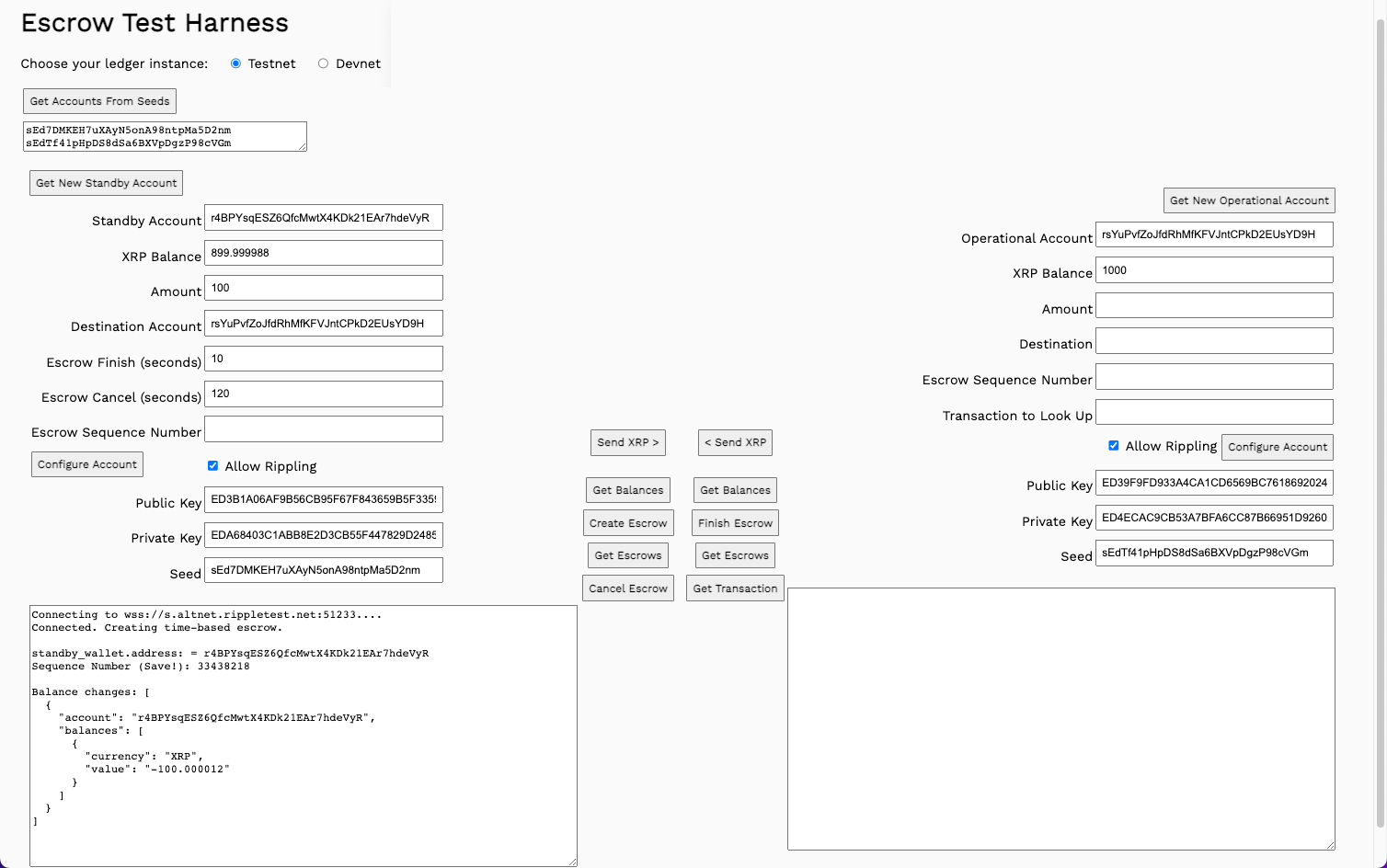 Completed Escrow Transaction