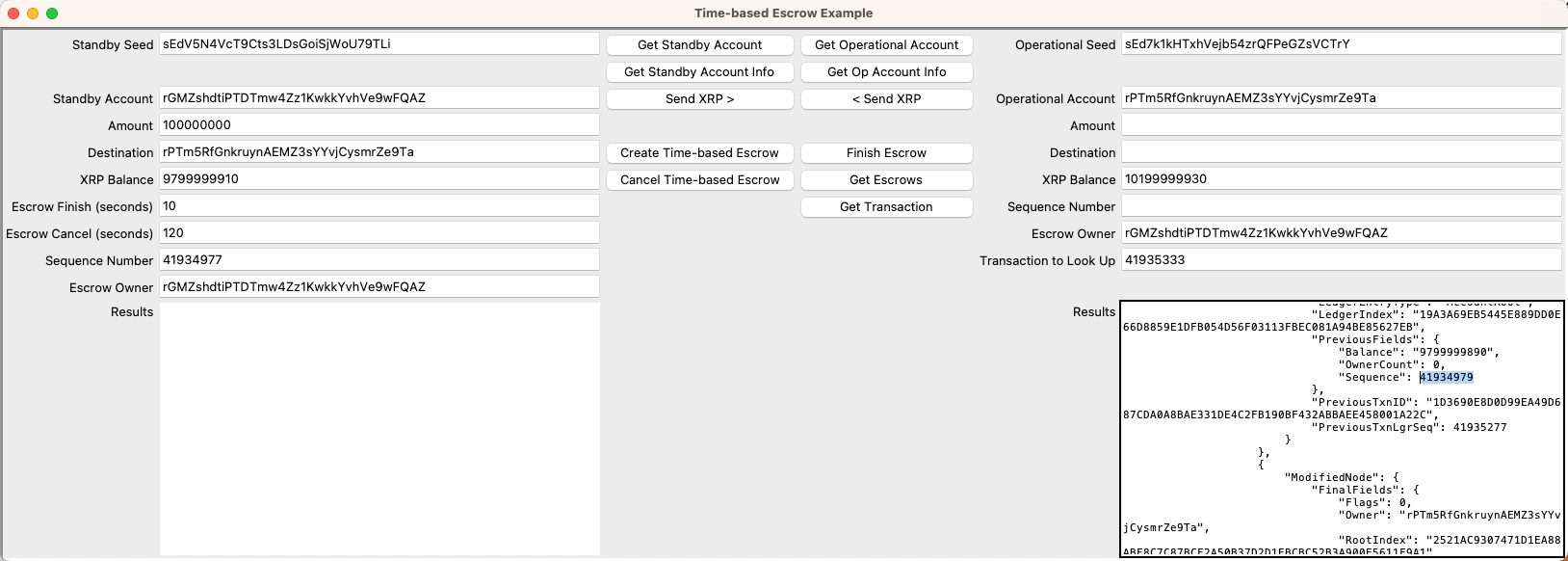Sequence number in results