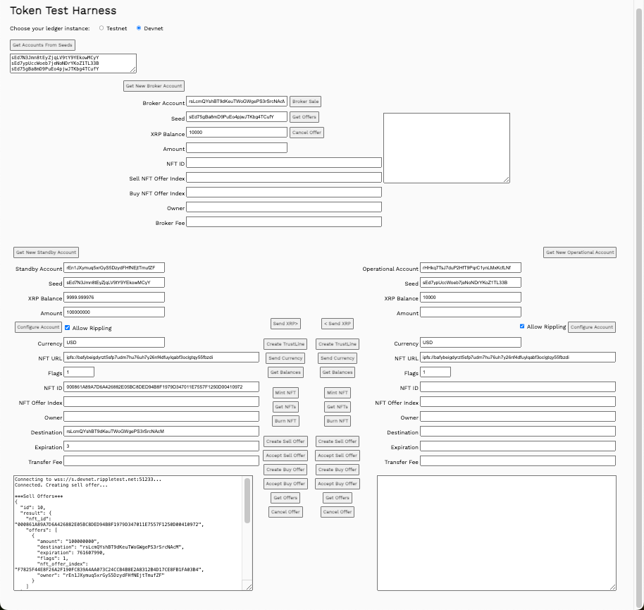 Sell Offer with Destination
