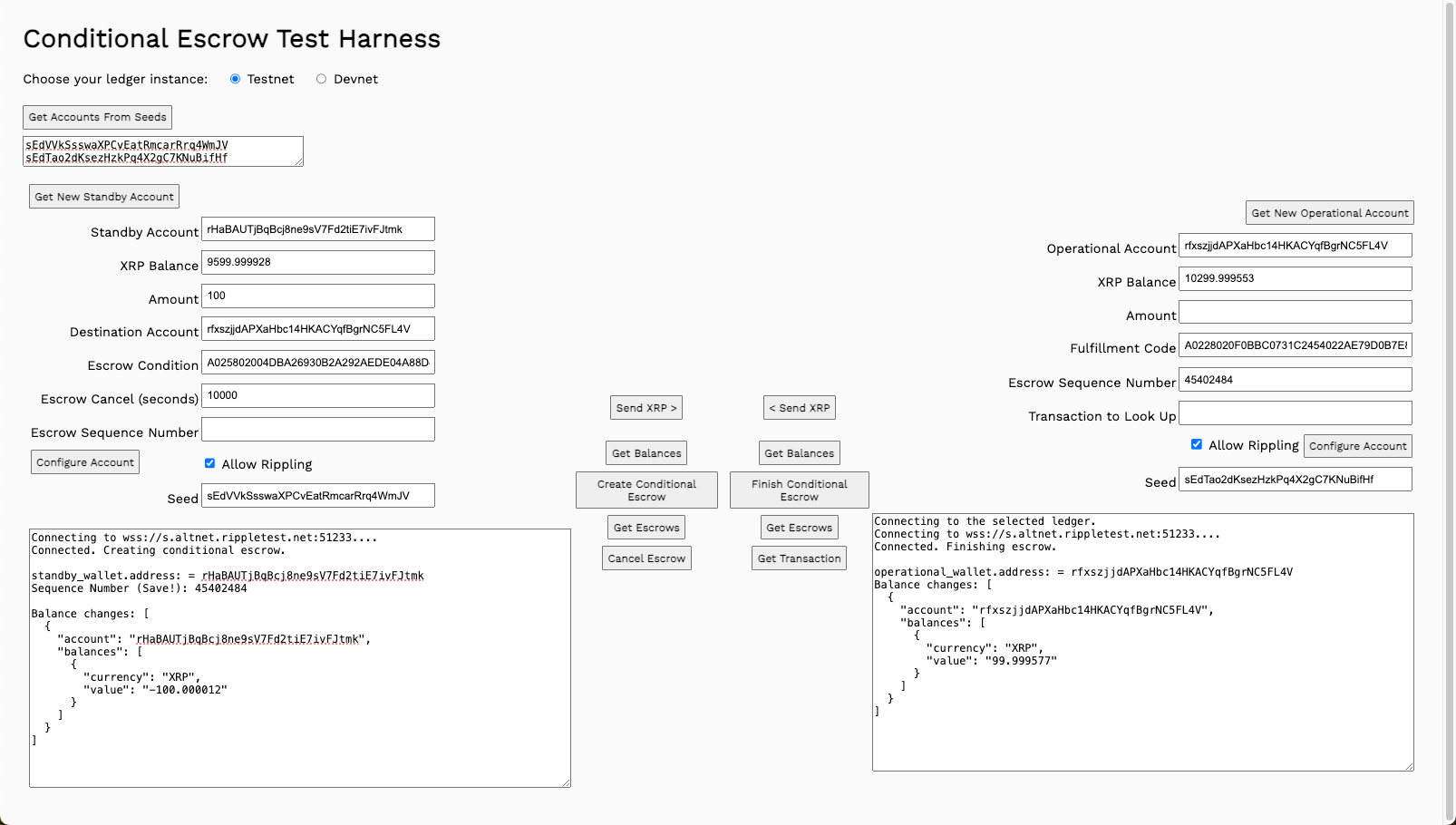 Finished Escrow Transaction
