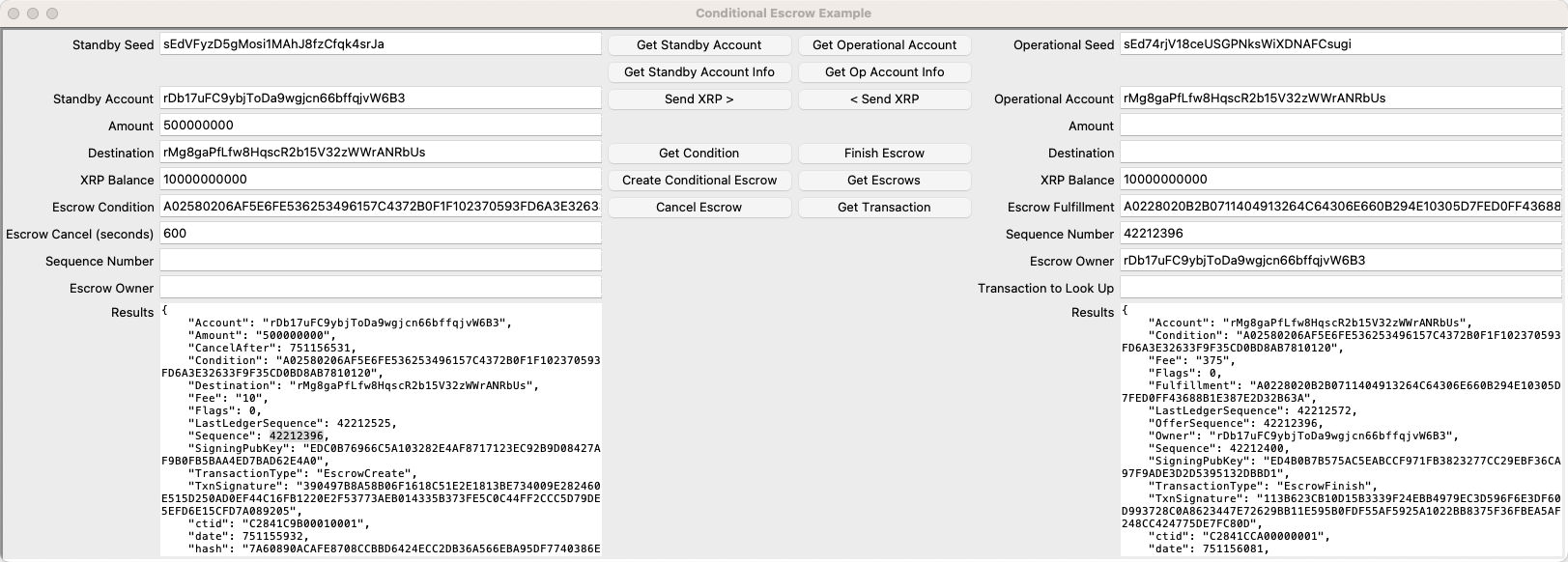 Finished Escrow Transaction