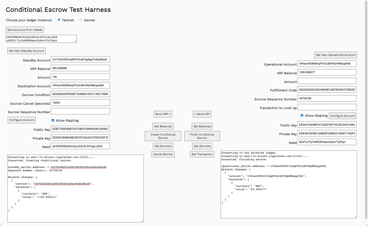 Finished Escrow Transaction