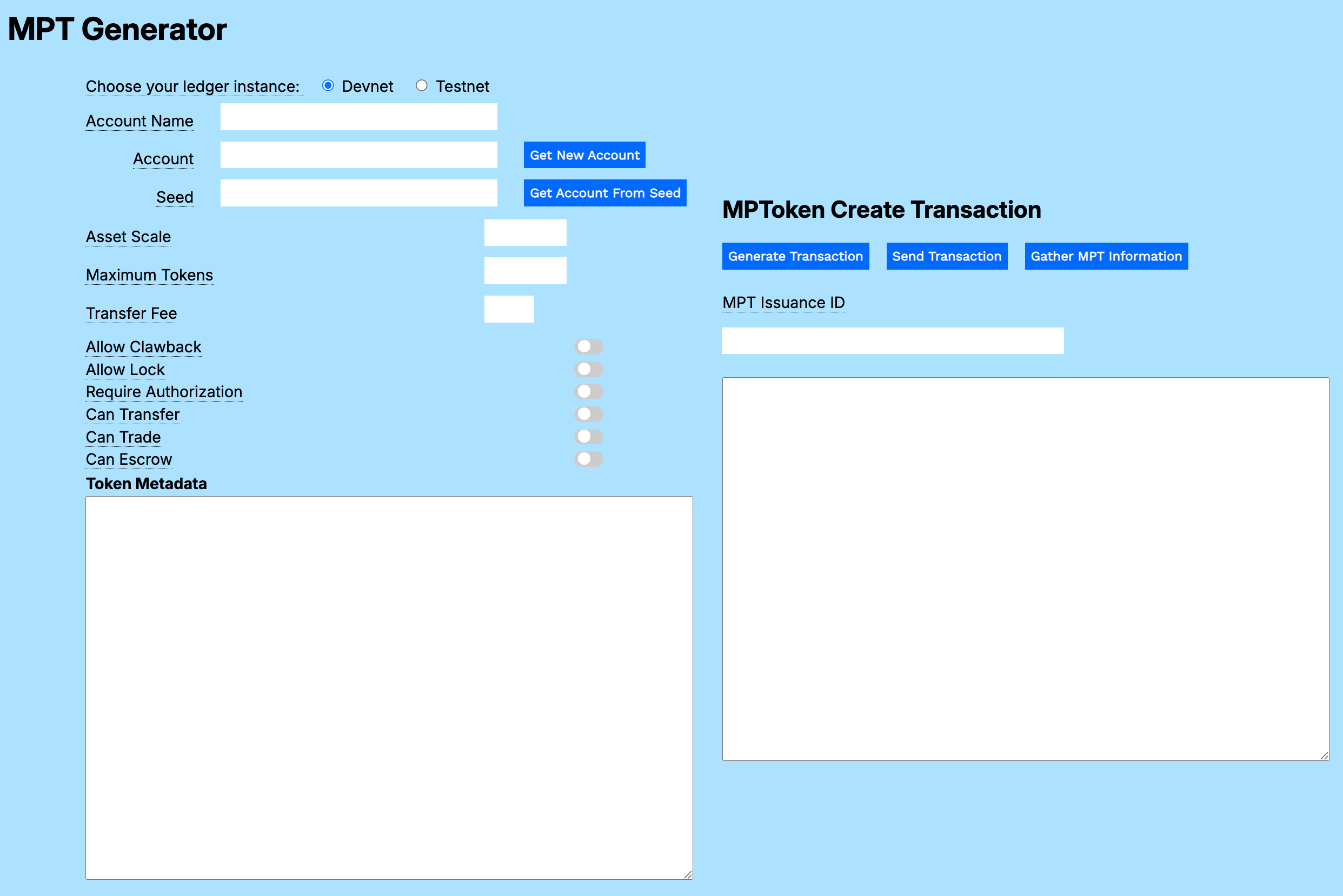 MPT Generator Utility