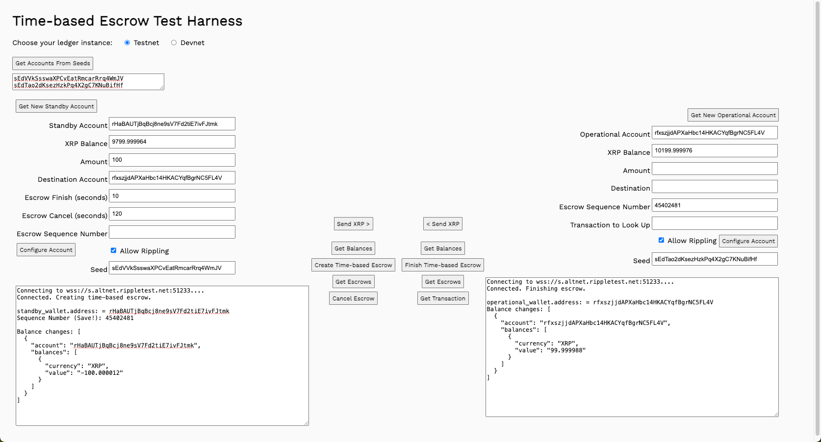 Completed Escrow Transaction