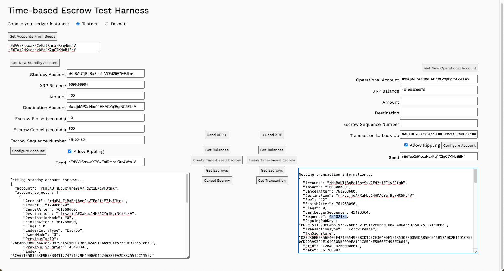 Sequence number in results