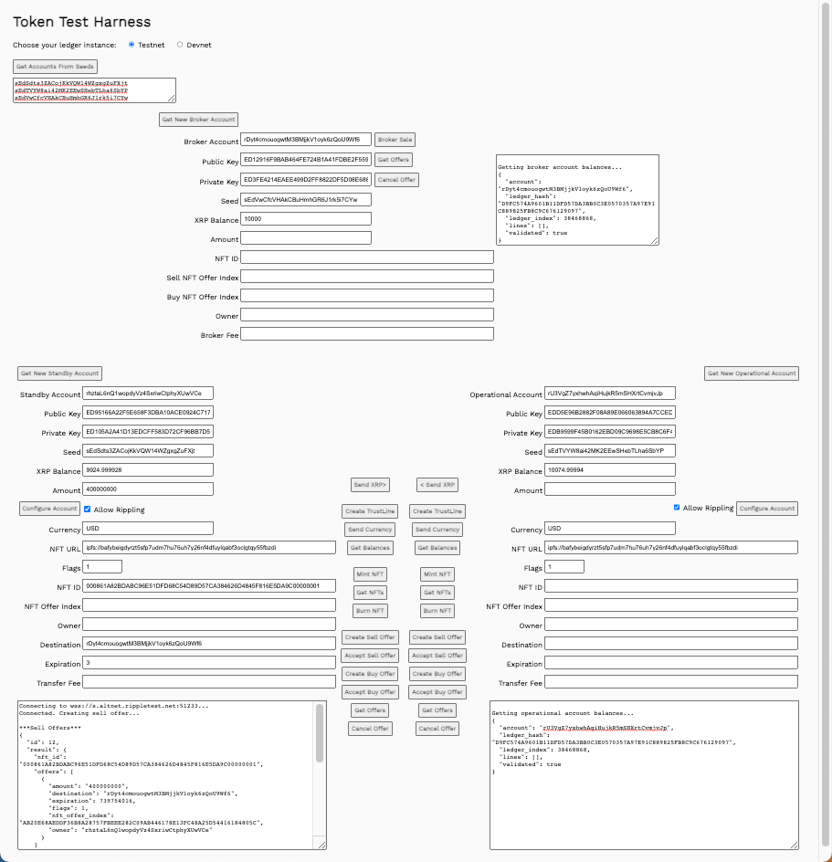 Sell Offer with Destination