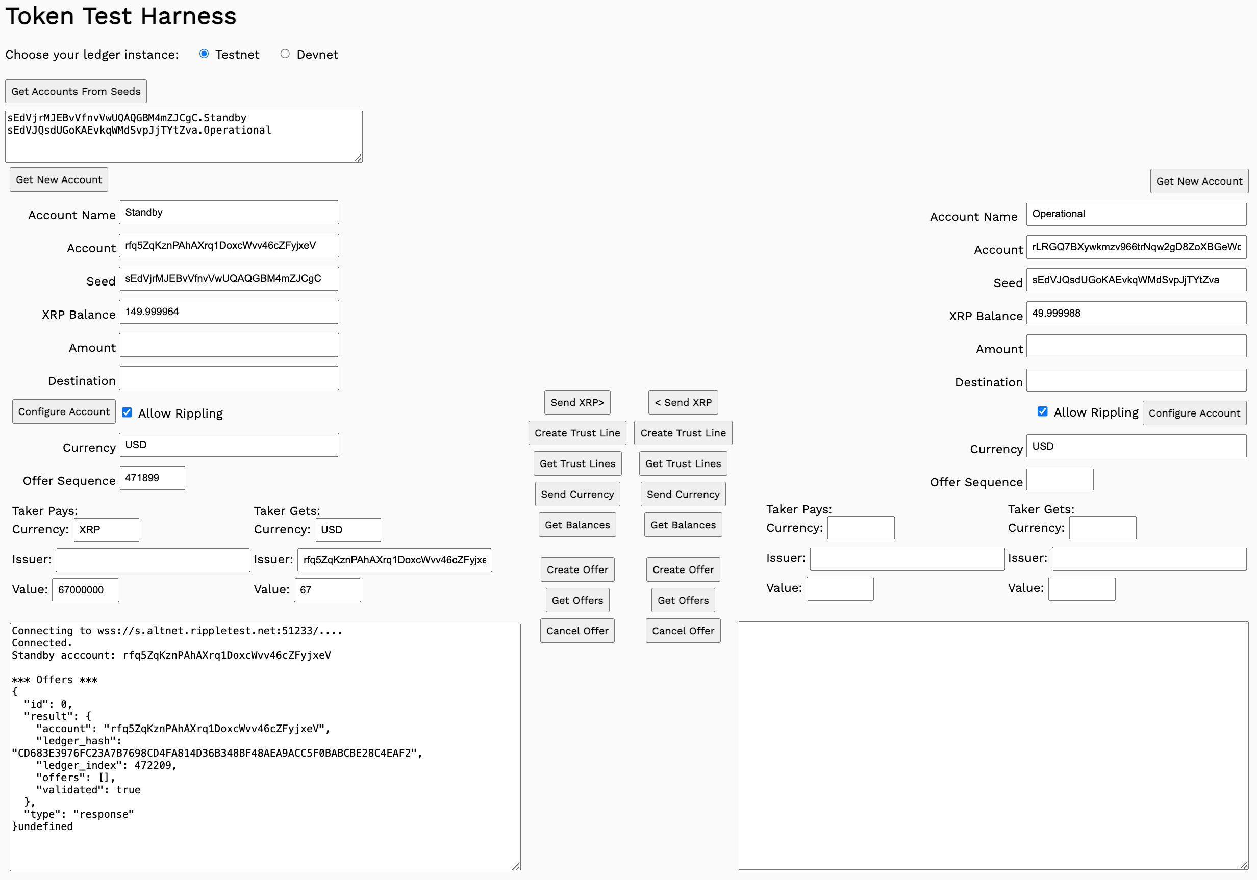 Get Offers result showing no offers
