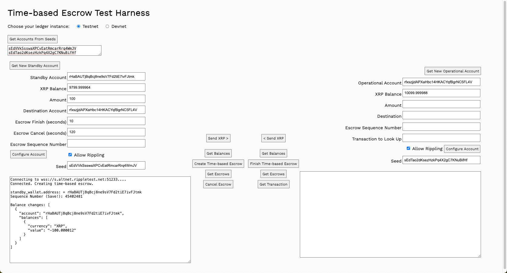 Completed Escrow Transaction